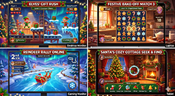 Christmas Games Interface