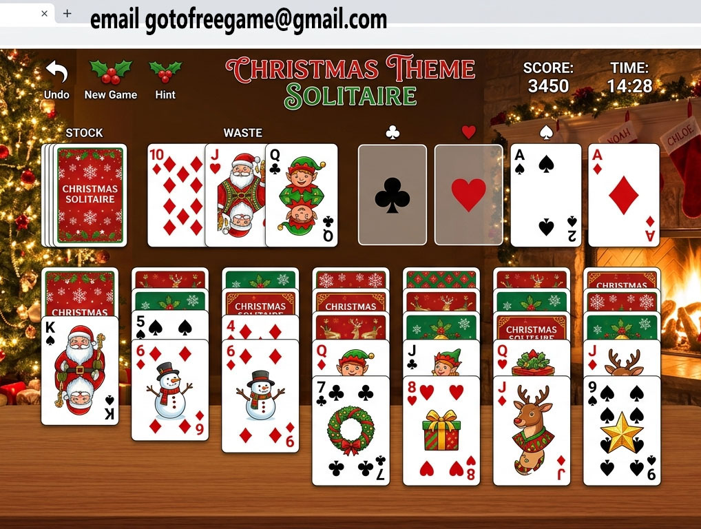 Christmas Theme Solitaire